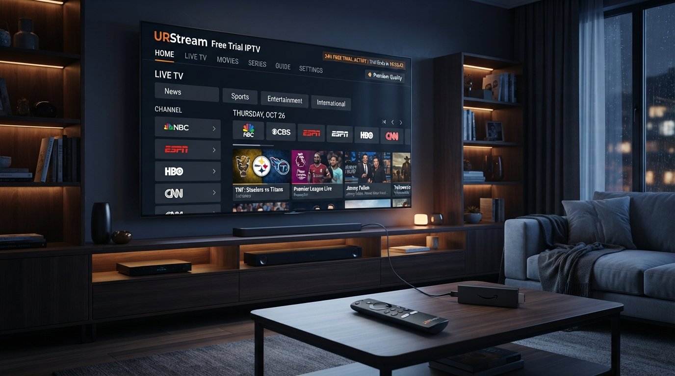 URStream Free Trial IPTV: Test IPTV Before You Subscribe